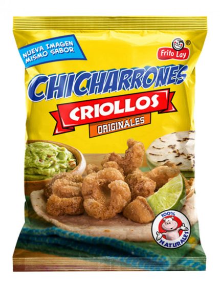 Chicharron criollo 24g Guatemala 12 unidades